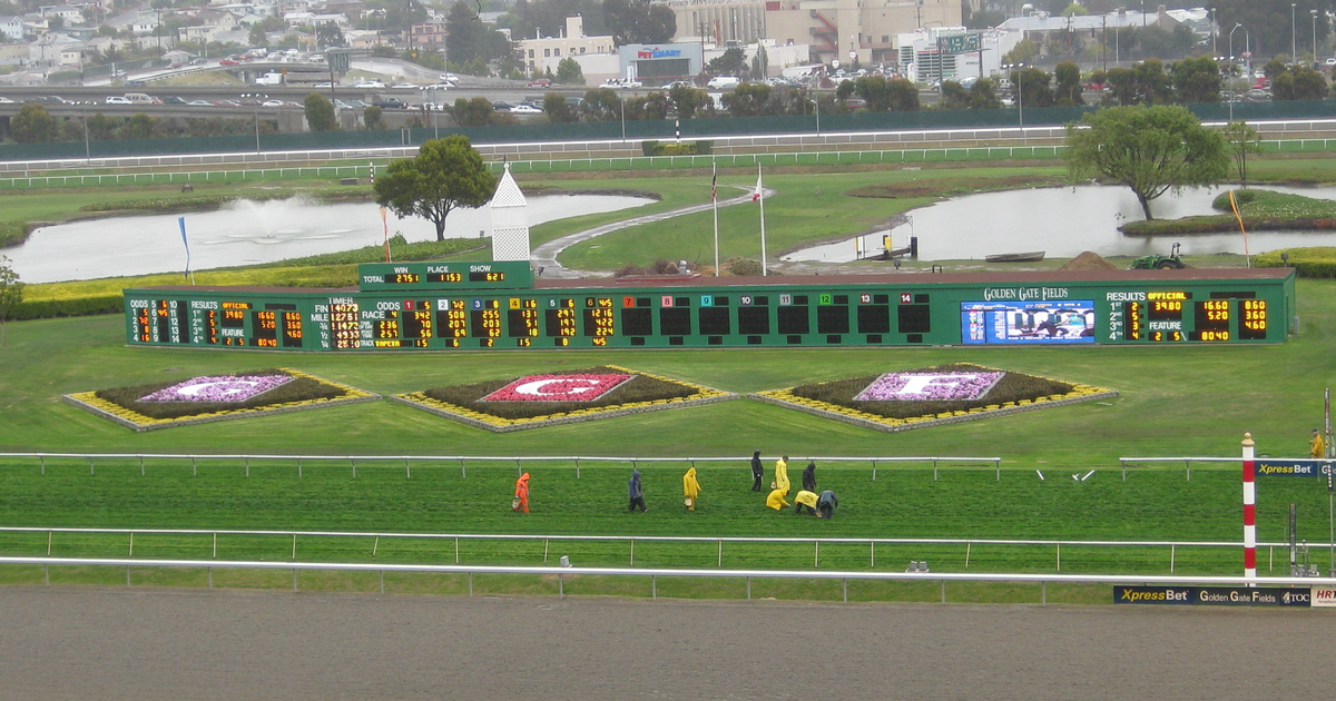 Golden Gate Fields racetrack before its closure (stock photo)