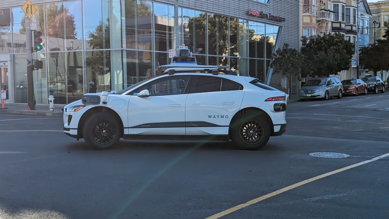 Filed data card: 8,300 parking tickets to Waymo vehicles since January 2025